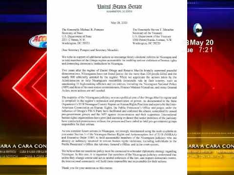 Senadores Norteamericanos enviaron una carta al secretario de estado de los Estados Unidos