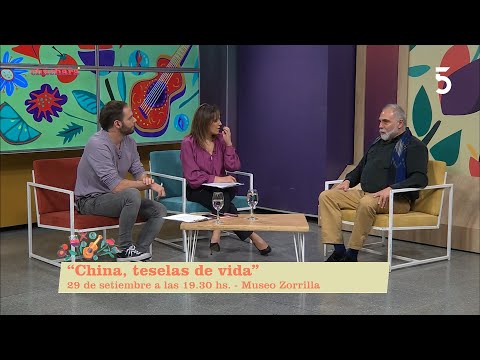 Enrique Badaró - Curador de la exposición  “China, teselas de vida” | Basta de Cháchara | 27-09-2022