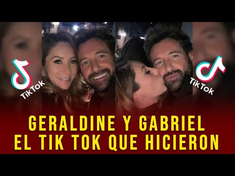 Geraldine Bazán y Gabriel Soto el Tik Tok que hicieron al lado de sus hijas