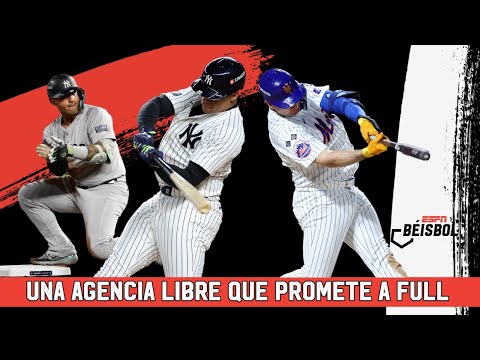 PETE ALONSO y JUAN SOTO encabezan la AGENCIA LIBRE que estará QUE ARDE en el 2024 | ESPN Beisbol