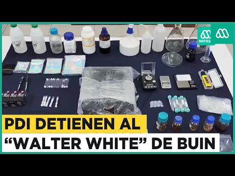 El Walter White de Buin: Bioquímico creaba poderosa droga DMT