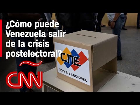 ¿Puede una negociación acabar con la crisis postelectoral en Venezuela?