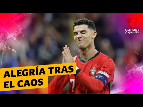 Cristiano Ronaldo pasó de la tristeza a la alegría en la Eurocopa 2024 | Telemundo Deportes