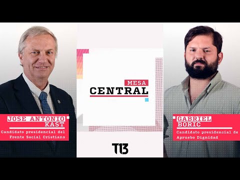 EN VIVO | José Antonio Kast y Gabriel Boric en Mesa Central a dos semanas del balotaje
