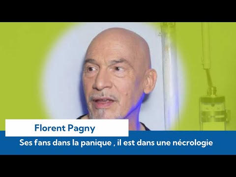 Panique des Fans de Florent Pagny : il est dans une nécrologie « il est décédé »