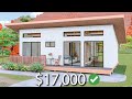 (5x10 Meters) Tiny House Design  Tiny Home  1 Bedroom House Tour  AirBnb Design Idea