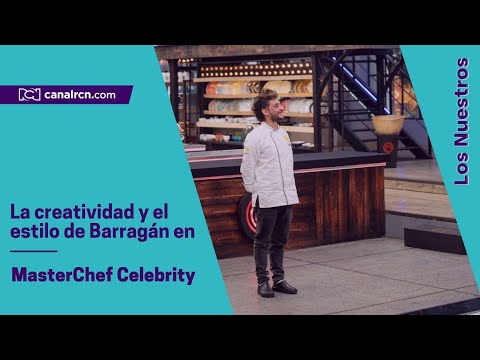 Con tribales y dibujos, así diseñó Juan Pablo Barragán su delantal personalizado en MasterChef