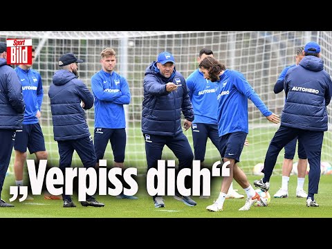 Hertha BSC: Trainer Pal Dardai schmeißt Ivan Sunjic raus