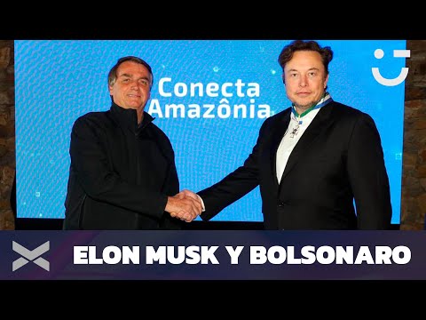 ELON MUSK se reunió con BOLSONARO