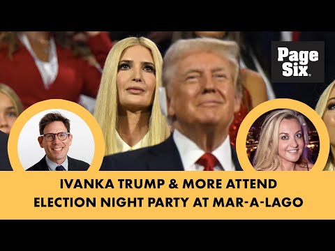 Inside Donald Trumps election night party with Ivanka Trump, Elon Musk & more