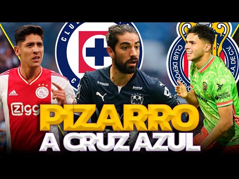 RODOLFO PIZARRO OPCIÓN de CRUZ AZUL | CHIVAS por FICHAJE de AMÉRICA | OFICIAL: ARCE DT de PUEBLA