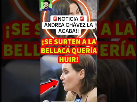 Ya cállese Bellaca! Andrea Chávez la acaba? #EstadisticaPolitica #NotitopsMx #BenditasRedesSociales