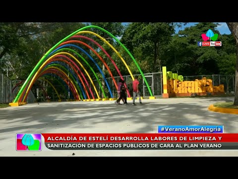 Alcaldía de Estelí desarrolla labores de limpieza y sanitización de espacios públicos