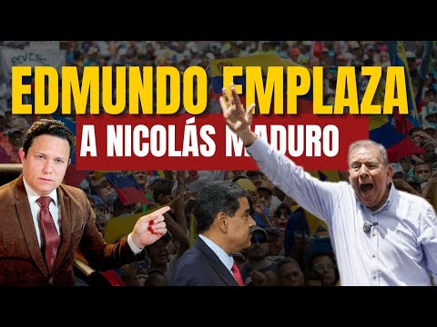 EDMUNDO RESPONDE A MADURO CON AUTORIDAD DE PRESIDENTE ELECTO.