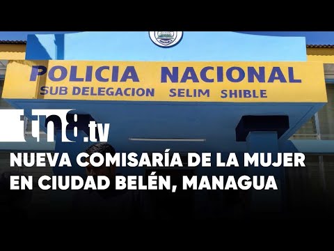 Comisaría de la Mujer llega para familias de Ciudad Belén, Managua - Nicaragua