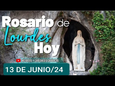 ? ROSARIO DE LOURDES HOY JUEVES 13 DE JUNIO/24. MISTERIOS LUMINOSOS ?