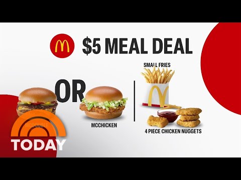 McDonald’s $5 value meal goes on sale amid fast-food wars