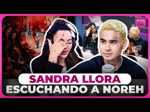 SANDRA BERROCAL NO AGUANTA Y SE VA EN LLANTO MIENTRAS ESCUCHA A NOREH