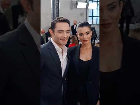 #EdWestwick y Amy Jacson reaparecen tras su boda en la Milan Fashion Week