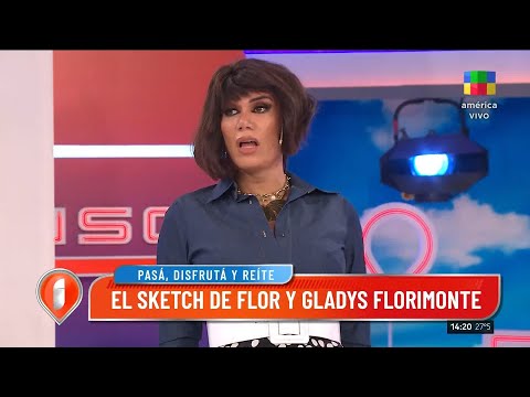Mirá el sketch de Flor de la V y Gladys Florimonte en #Intrusos