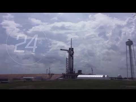 Así despegó el cohete de la NASA y SpaceX con dos astronautas, desde la Florida Estados Unidos