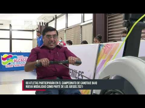Realizan campeonato de canotaje en Managua - Nicaragua