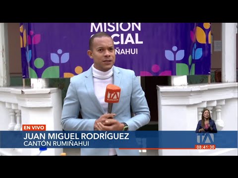 Misión Social Rumiñahui habilita un centro de acopio de donaciones para damnificados en Esmeraldas