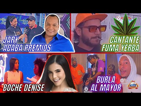 Breves Soberano | Jary Acaba premios / Cantante Fuma yerba en teatro / Boche Denise / Burla al Mayor