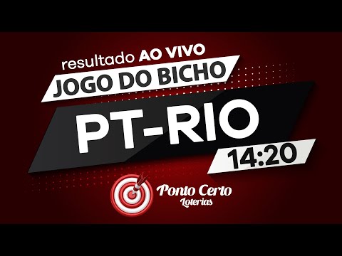 Resultado JOGO DO BICHO PT-RIO AO VIVO | LOOK DE GOIÁS AO VIVO 14:20 - 12/10/2024