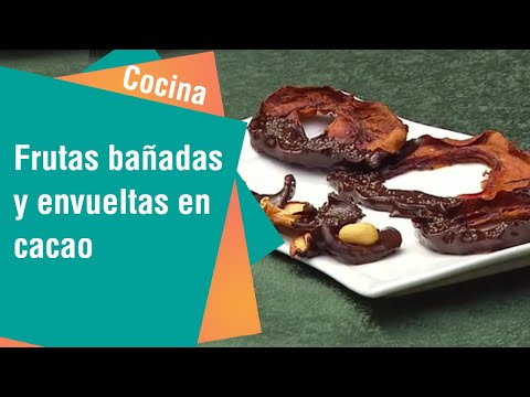 Frutas bañadas y envueltas en cacao | Cocina