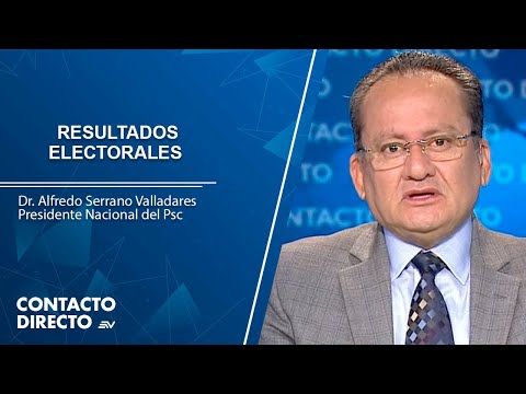 Contacto Directo con Alfredo Serrano, presidente del partido Social Cristiano | 23/08/2023