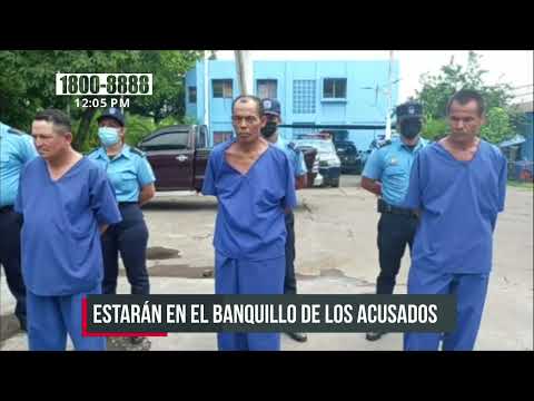 Redada en Chinandega, policía presenta a 22 supuestos delincuentes - Nicaragua
