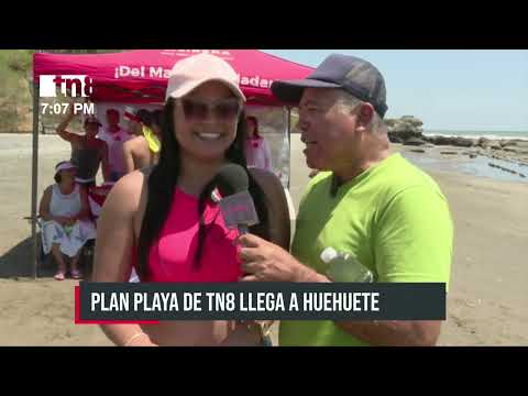 Plan Playa de Crónica TN8 llevó alegría y premios a Huehuete