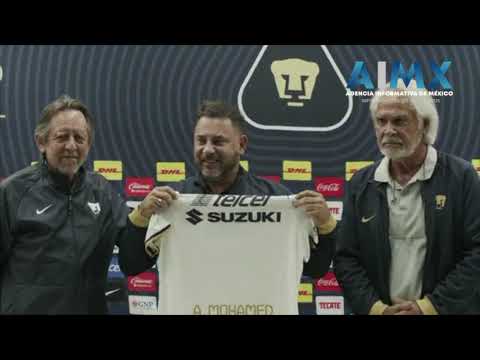 Pumas presenta a Antonio Mohamed como su nuevo Director Técnico