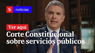 Reunión urgente en Presidencia por decreto de servicios públicos que tumbó Corte | Semana Noticias