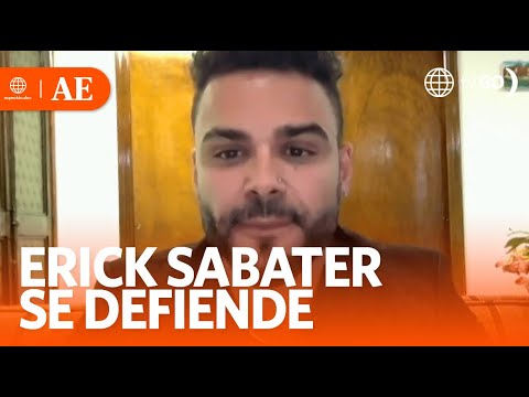 Erick Sabater se defiende en América Hoy |  América Espectáculos (HOY)