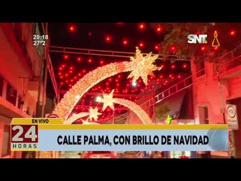 Calle Palma, con brillo de navidad