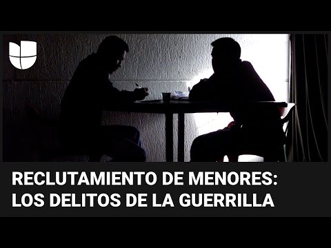 Tribunal de Paz de Colombia imputa a exguerrilleros de las FARC por el reclutamiento de menores