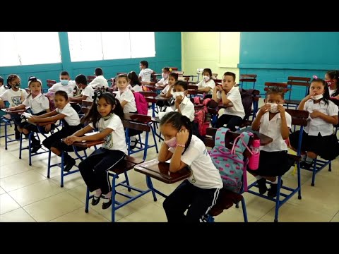 Estudiantes de Nicaragua se preparan para el cierre del año escolar 2022