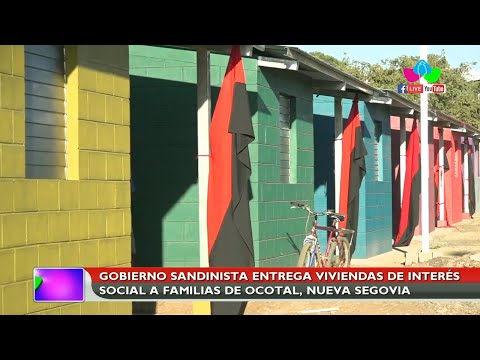 Gobierno Sandinista entrega viviendas de interés social a familias de Ocotal, Nueva Segovia