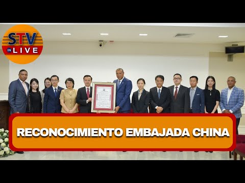 Santiago Zorrilla Encabeza el  Reconocimiento a la Embajada de la República Popular China