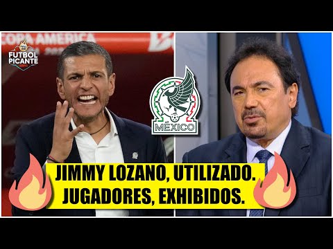 Hugo LAMENTÓ que JIMMY LOZANO haya sido UTILIZADO por la Federación Mexicana Futbol | Futbol Picante
