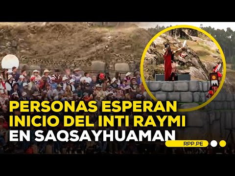 Inti Raymi 2024: miles de personas en la explanada de Saqsayhuaman