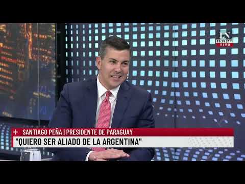 Santiago Peña, presidente de Paraguay: Quiero ser aliado de la Argentina