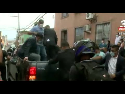 Policía Nacional intervino en liberación del diputado Fabricio Sandoval