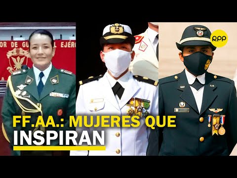 8 de marzo: Testimonios de tres mujeres que integran las Fuerzas Armadas del Perú