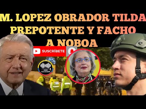 PRESIDENTE DE MÉXICO LE RESPONDE Y TILDA DE PRE.POTENTE Y FA.CHO A DANIEL NOBOA NOTICIAS RFE TV