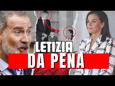 Letizia Ortiz DA PENA y QUITA el PROTAGONISMO a Felipe VI en PÚBLICO