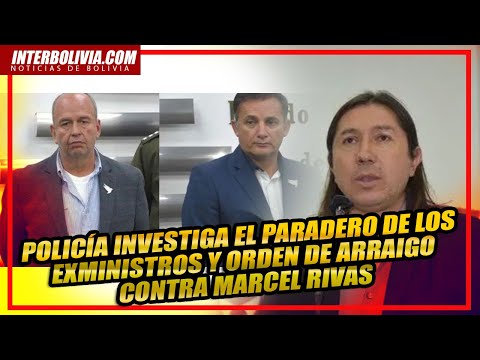 ? POLICIA INVESTIGA FUGA DE EX MINISTROS Y EMITEN ORDEN DE ARRAIGO A MARCEL RIVAS ?