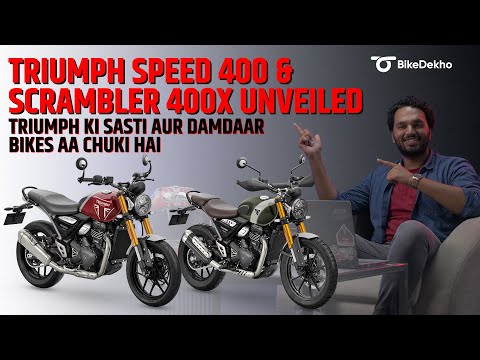 Triumph Speed 400 & Scrambler 400X | Sabse Sasti Triumph Bikes | Engine, Hardware, Suspension & More
